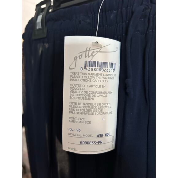 Nwt- Gottex Swim- sheer cover up pants-L - Picture 3 of 5